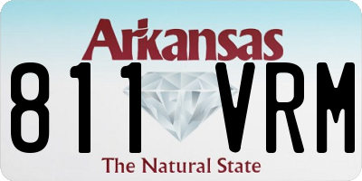 AR license plate 811VRM