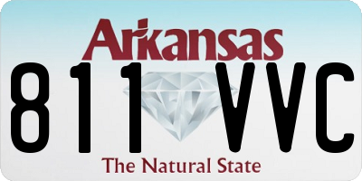 AR license plate 811VVC