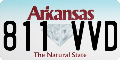 AR license plate 811VVD