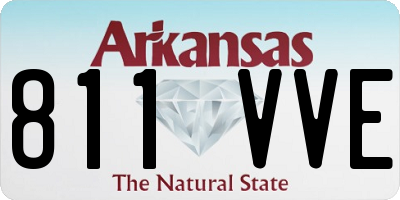 AR license plate 811VVE