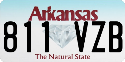 AR license plate 811VZB