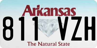 AR license plate 811VZH