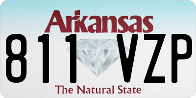 AR license plate 811VZP