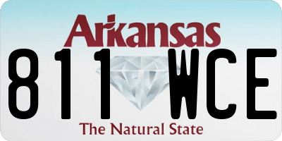 AR license plate 811WCE