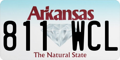 AR license plate 811WCL