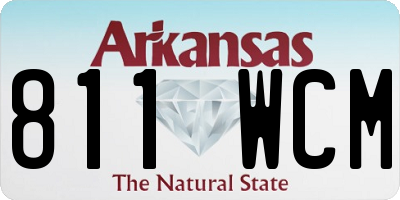 AR license plate 811WCM