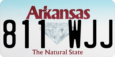 AR license plate 811WJJ