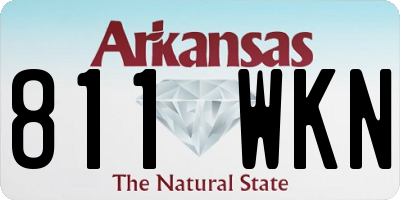AR license plate 811WKN