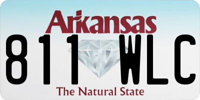 AR license plate 811WLC