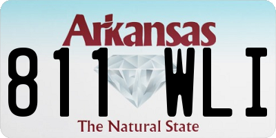 AR license plate 811WLI