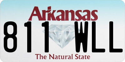 AR license plate 811WLL