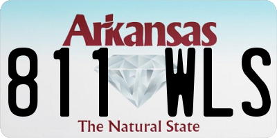 AR license plate 811WLS