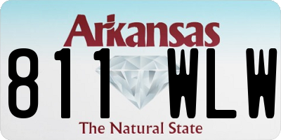 AR license plate 811WLW