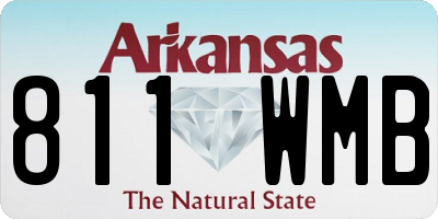 AR license plate 811WMB