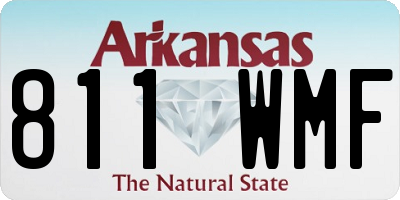 AR license plate 811WMF