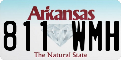 AR license plate 811WMH