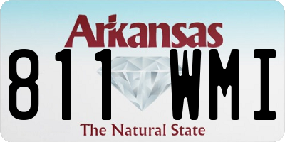AR license plate 811WMI