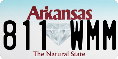 AR license plate 811WMM