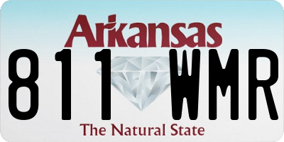AR license plate 811WMR