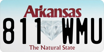 AR license plate 811WMU