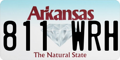 AR license plate 811WRH