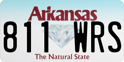 AR license plate 811WRS