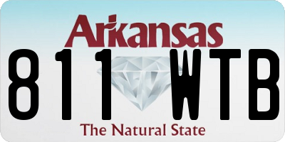 AR license plate 811WTB