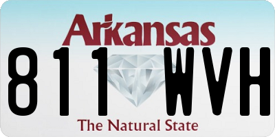 AR license plate 811WVH