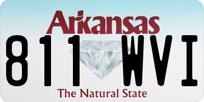 AR license plate 811WVI