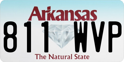 AR license plate 811WVP