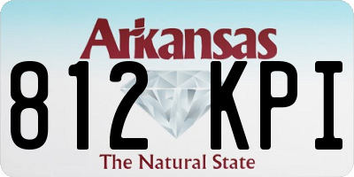 AR license plate 812KPI