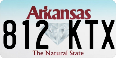 AR license plate 812KTX