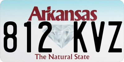 AR license plate 812KVZ