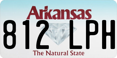 AR license plate 812LPH
