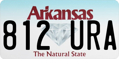 AR license plate 812URA