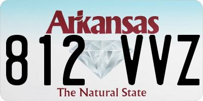 AR license plate 812VVZ