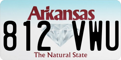 AR license plate 812VWU