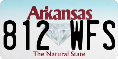 AR license plate 812WFS