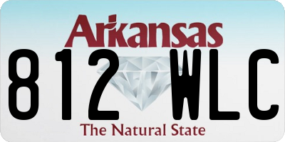 AR license plate 812WLC