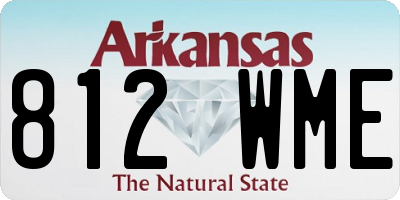 AR license plate 812WME