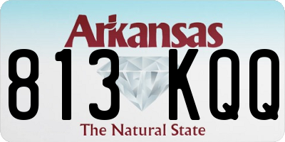 AR license plate 813KQQ