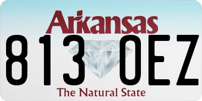 AR license plate 813OEZ