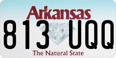 AR license plate 813UQQ