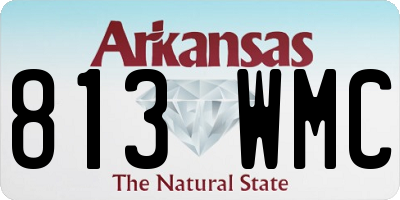 AR license plate 813WMC