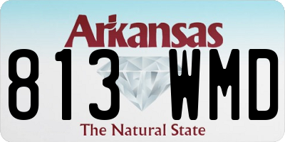 AR license plate 813WMD