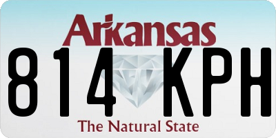 AR license plate 814KPH