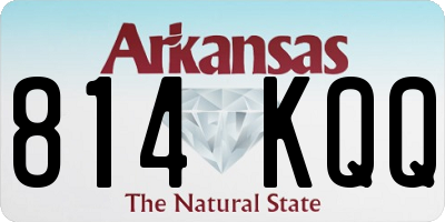AR license plate 814KQQ