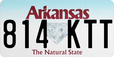 AR license plate 814KTT