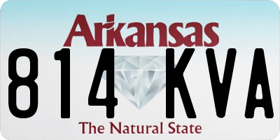 AR license plate 814KVA