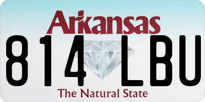 AR license plate 814LBU